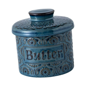 yotijay Butter Cup with Water Line for Spreadable Butter Multipurpose Cheeses