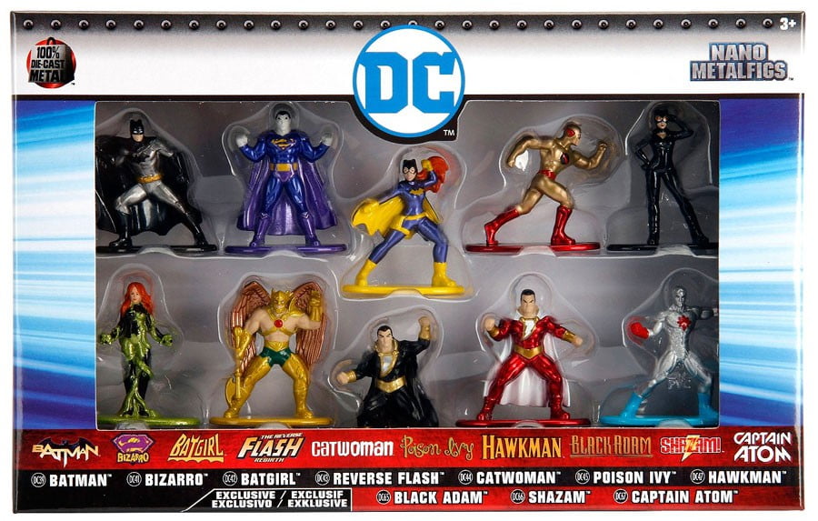 DC Universe-DC Nano METAL figs personaggi 4cm-DIE CAST diversi selezione NUOVO 