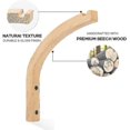 thumbnail image 2 of Wooden Wall Hooks, Hangers Indoor, For Hanging Plants,flower Bracket, 2 of 5
