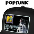 thumbnail image 4 of MTV - Logo Moon Person MTV Flag Foam Snapback Trucker Hat - Unisex for Men and Women, 4 of 5