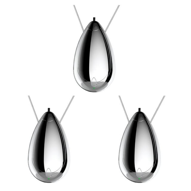 Yuarrent Purificador de aire portátil, collar, ambientador de aire portátil, ionizador de ozono colgante Personal, Mini purificador de iones negativos Type3 NO3 Yuarrent CBP086247