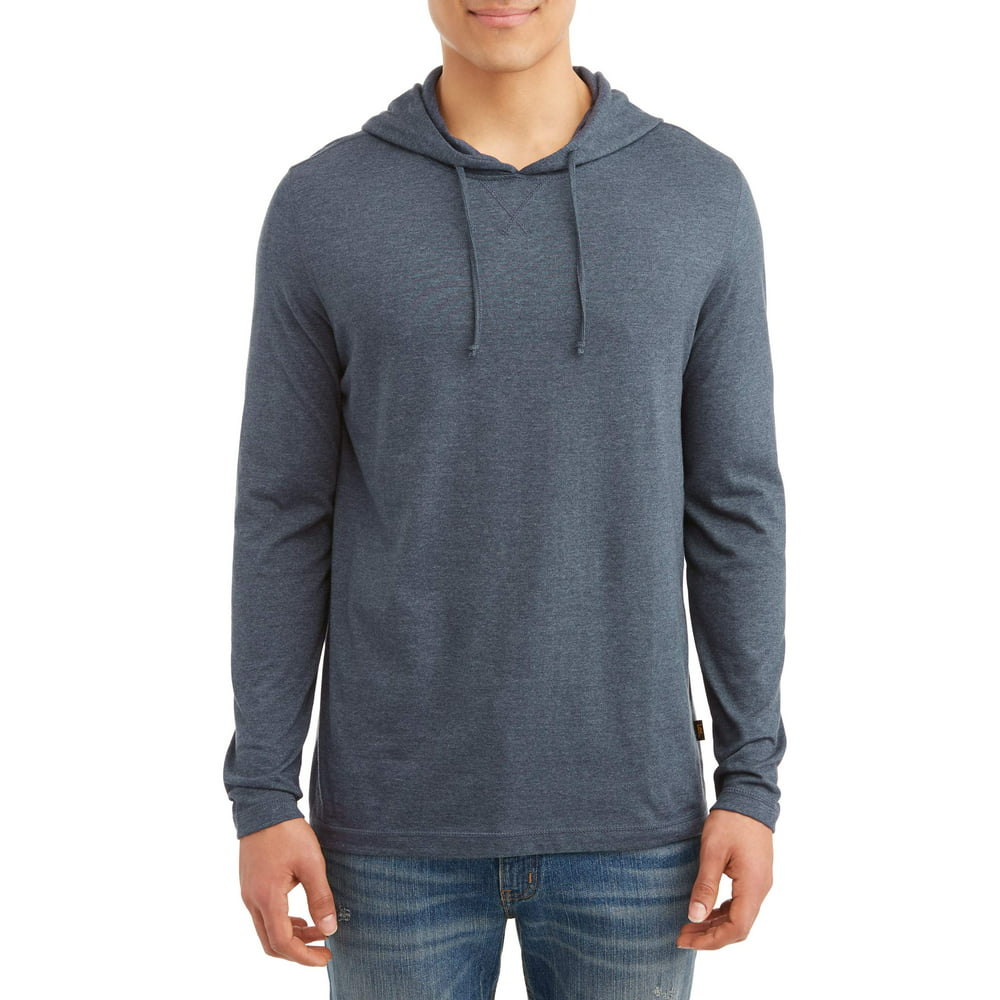 Lee - Lee Men's Long Sleeve Solid Pullover Hoodie, up to Size 2XL ...