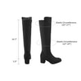 thumbnail image 3 of DREAM PAIRS Women's Knee High Stretchy Fashion Boots, 3 of 5