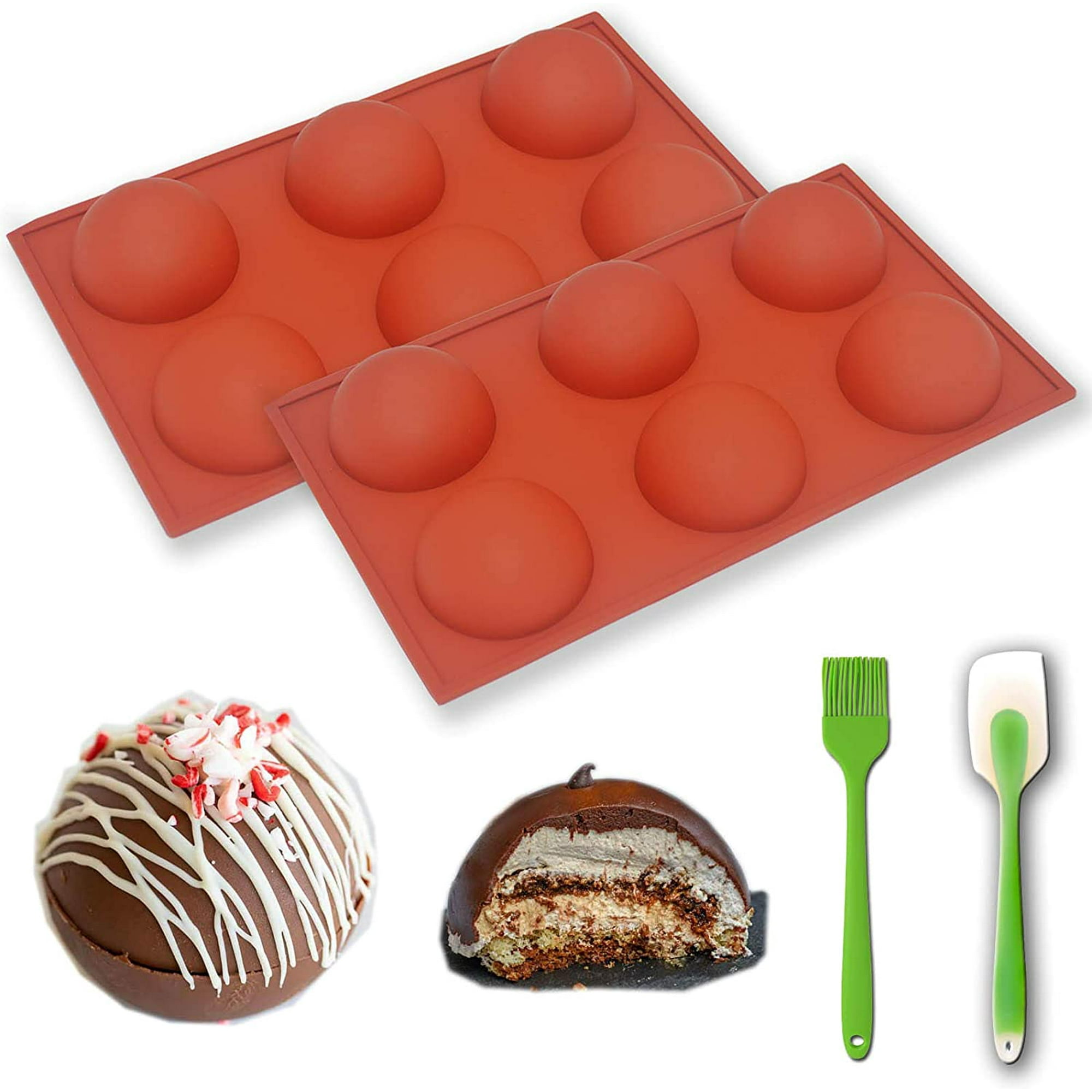 Chocolate Silicone Mold Hemispherical Hot Cocoa Bomb Mold