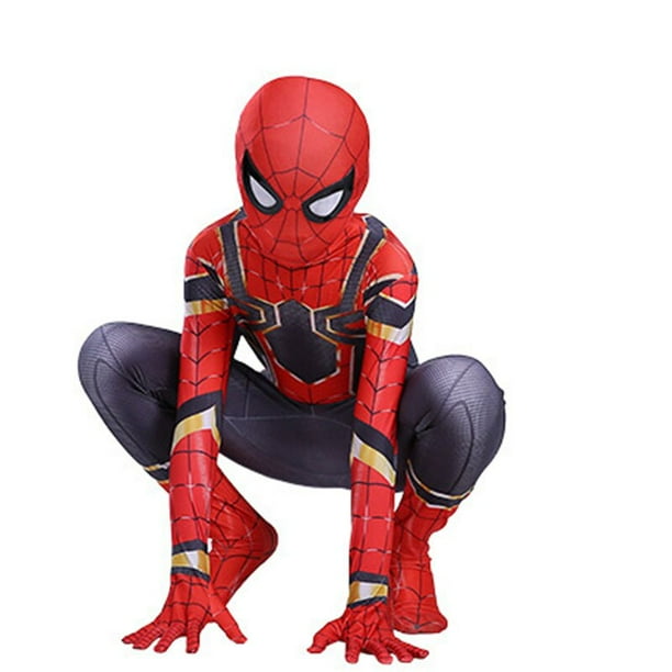 Disfraz de superhéroe para niños, disfraz de Spiderman de línea completa, lejos de casa, Myers Remy, regalos increíbles para Halloween Fivean unisex