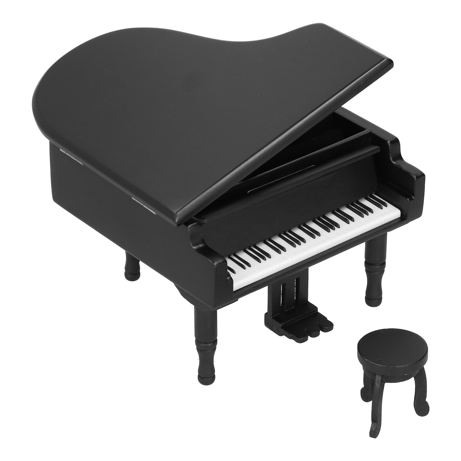 Esptrs Music Box,Piano Musical Box,Piano Music Box Music Box Plays Musical Boxes Gift With Chair