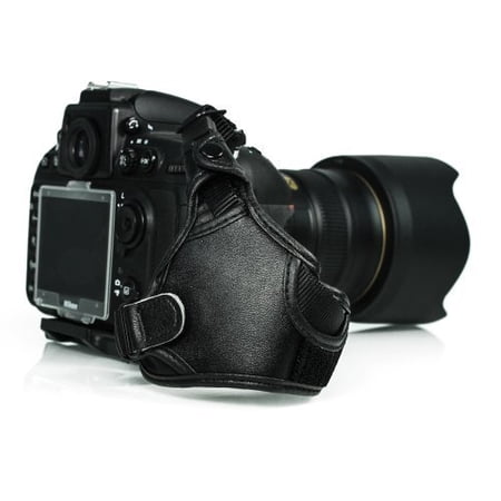 Foto&Tech Professional LEATHER Hand Wrist Strap Grip for Nikon D5 D500 D3 D3S D4 D800 D800E Df D750 D700 D600 D610 D7200 D7100 D90 D80 D300S D300 D5300 D5200 D3400 D3300