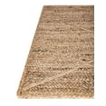 thumbnail image 5 of Unique Loom Braided Jute Collection Area Rug - Trellis (2' 2" x 6' 1" Runner Natural), 5 of 6