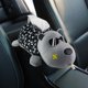 thumbnail image 3 of Caja de pañuelos de peluche para perro, caja de servilletas para coche, hogar, oficina de cocina, perro rufiano Feliz Sencillez, 3 of 5