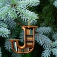 thumbnail image 5 of Lilixerw 26 Alphabet Book Hanging Ornament,3.1 inch Acrylic Pendant for Book Lovers Christmas Tree Ornaments Car Pendant(J), 5 of 9
