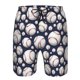 thumbnail image 3 of Balery Cute Basebal Traje de Baño Estilo Hawaiano para Hombre, Shorts de Secado Rápido con Bolsillos-3X-Large, 3 of 6