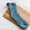 Blue, variant on Lovskoo 2024 2 Pairs Slipper Socks for Women Low Cut Winter Coral Fleece Cake Socks Massage Bottom Tube Female Socks Home Floor Socks Cute Novelty Crew Socks Red