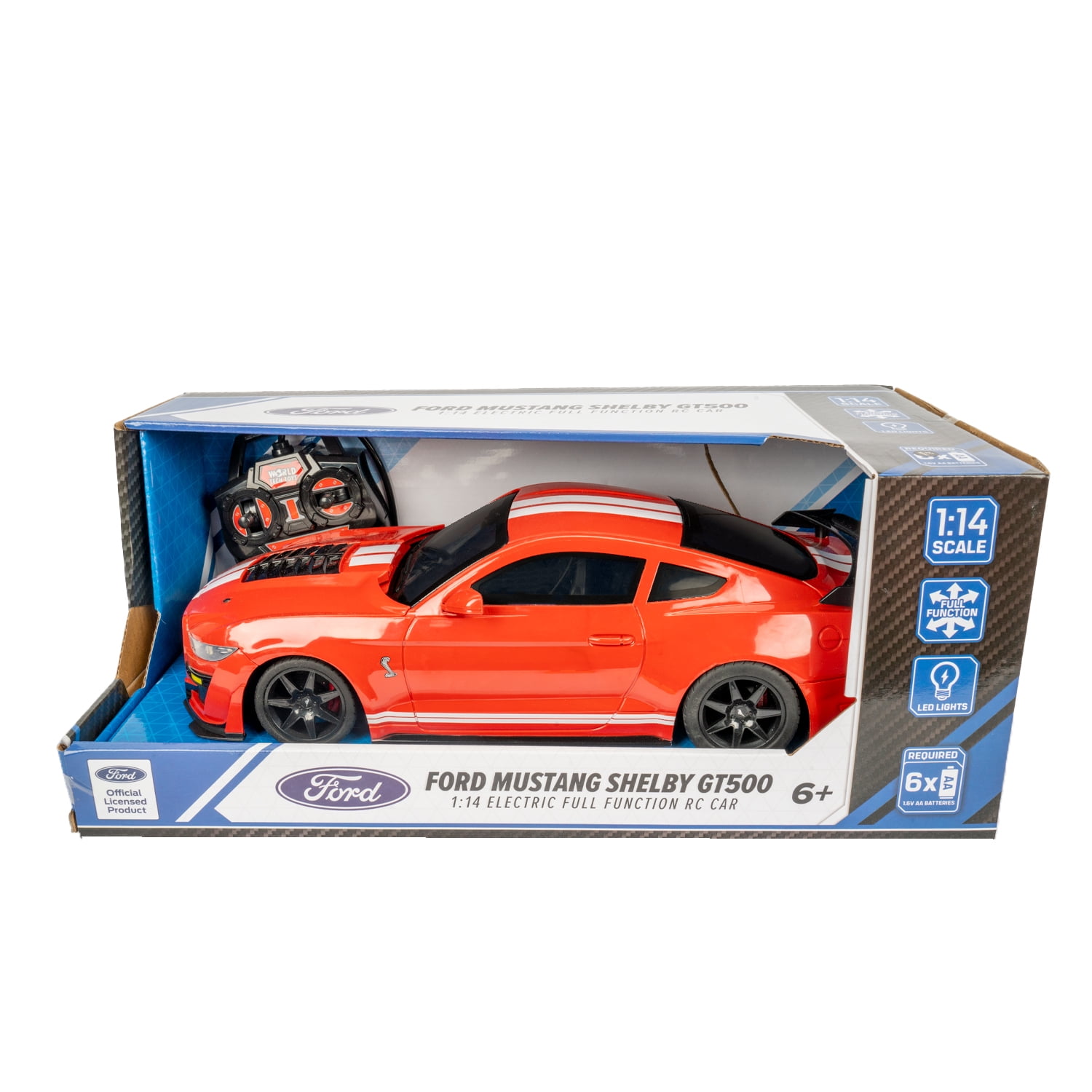 World Tech Toys 1/14 Ford Mustang Shelby GT500 RC Car