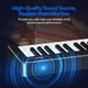 thumbnail image 5 of Piano teclado plegable Rhymo de 61 teclas con Bluetooth MIDI, 5 of 7