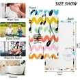 thumbnail image 3 of Dreamtimes Music Notes Waves Ultra Soft 2 PCS Towel Set, Highly Absorbent Hand Towels 16 x 28 Inch Cotton Towels for Bathroom Hotel Gym Travel, Ideal for Daily Use, 3 of 7