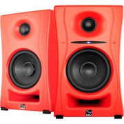 Kali Audio 4 Inch 2-Way powered loudspeaker system w/Bluetooth Red (Pair) Red