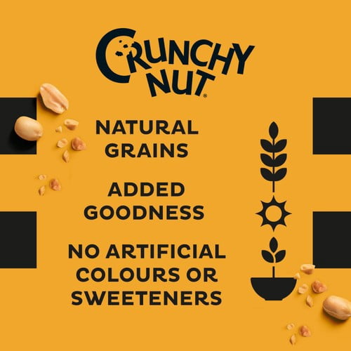 Kellogg's Crunchy Nut Original Breakfast Cereal 300g, British Import (Pack of 3)