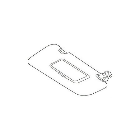 Genuine OE Nissan Sun-Visor - 96400-4BA1D