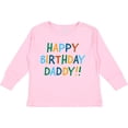 thumbnail image 3 of Inktastic Happy Birthday Daddy Boys or Girls Long Sleeve Toddler T-Shirt, 3 of 5