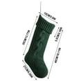 thumbnail image 5 of HBBKVI Knitted Wool Christmas Stockings Large Size Christmas Socks Gift Bags for Christmas Tree, Christmas Decorations Hanging Ornaments, 5 of 5