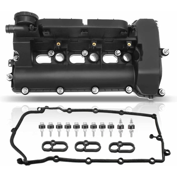 A-Premium Right Engine Valve Cover with Gasket Compatible with Land Rover Discovery 2017-2020 Range Rove (Sport) 2017-2019 Range Rover Velar 2018-2019