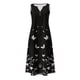 thumbnail image 2 of TaTaai Womens V Neck Sleeveless Strap Summer Dress Loose Fit Casual Maxi Beach Sundress Bohemian Vacation Long Dress Gift, 2 of 5