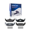 thumbnail image 6 of Detroit Axle - Brake Kit for 6 Lug Ford F-150 2009 Disc Brake Rotors Ceramic Brake Pads Front & Rear Replacement, 6 of 8