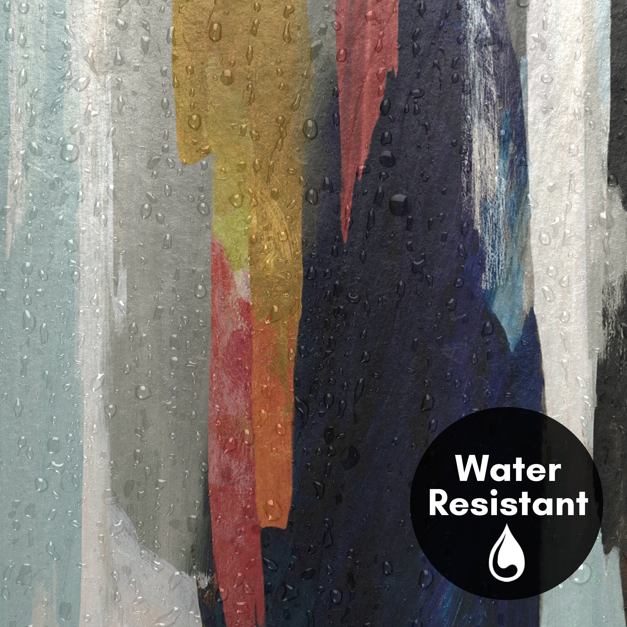 Americanflat 71" x 74" Shower Curtain, Somber by PI Creative Art
