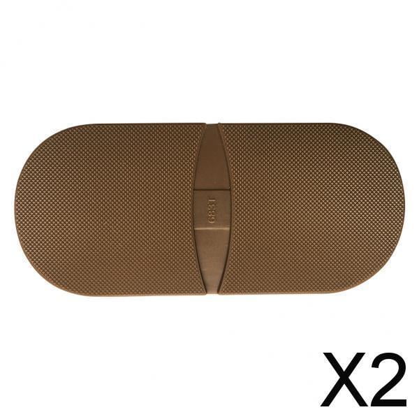 Kit de para Tacones, Restauración de Calzado, Protección Antideslizante, Plantilla Extra, Tonos Neutros 2 piezas