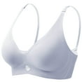 thumbnail image 1 of Abcnature Full Coverage Bras for Women Solid Hollow Out Mesh Thin Style Ventilate Bras without Steel Rim, 1 of 5
