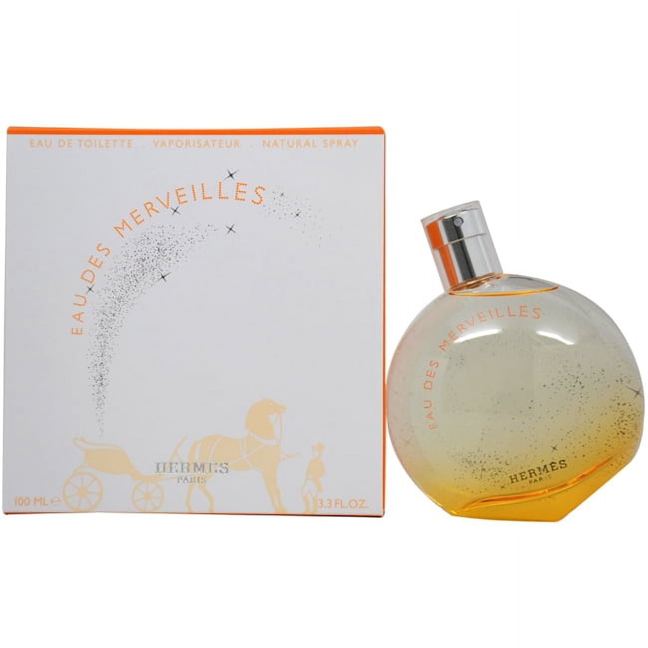 ⭐HERMES Cadeauole 50ml Eau de Toilette⭐ Eau Des Merveilles / Hermes EDT Spray 1.6 oz (50 ml) (w
