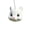 White #3, variant on StlyGar Squirrel Head Feeder, Funny Animal Face Hanging Feeder for Outdoor Garden Mask Style Wildlife Feeding Station, Novelty Mouse Design, Easy-Fill Backyard Patio Decor, Weather-Ready Gift Khaki