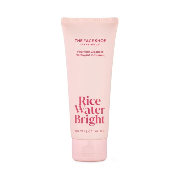 Limpiador The Face Shop Rice Water Bright, 150 ml, vegano