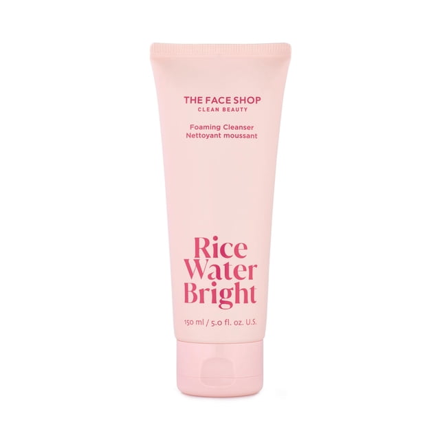 Limpiador The Face Shop Rice Water Bright, 150 ml, vegano