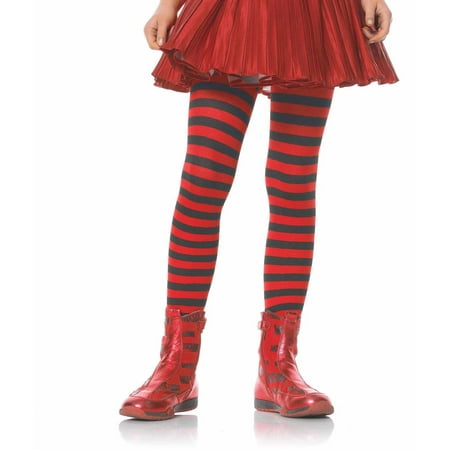 Leg Avenue Stripe Tights Child Halloween Accessory