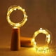 thumbnail image 4 of Tira de luces LED de alambre de cobre y plata, 1 piezas, 2M, 3M, guirnalda de luces de hadas, tapón de botella para artesanía de vidrio, decoración de boda y Navidad, 4 of 4