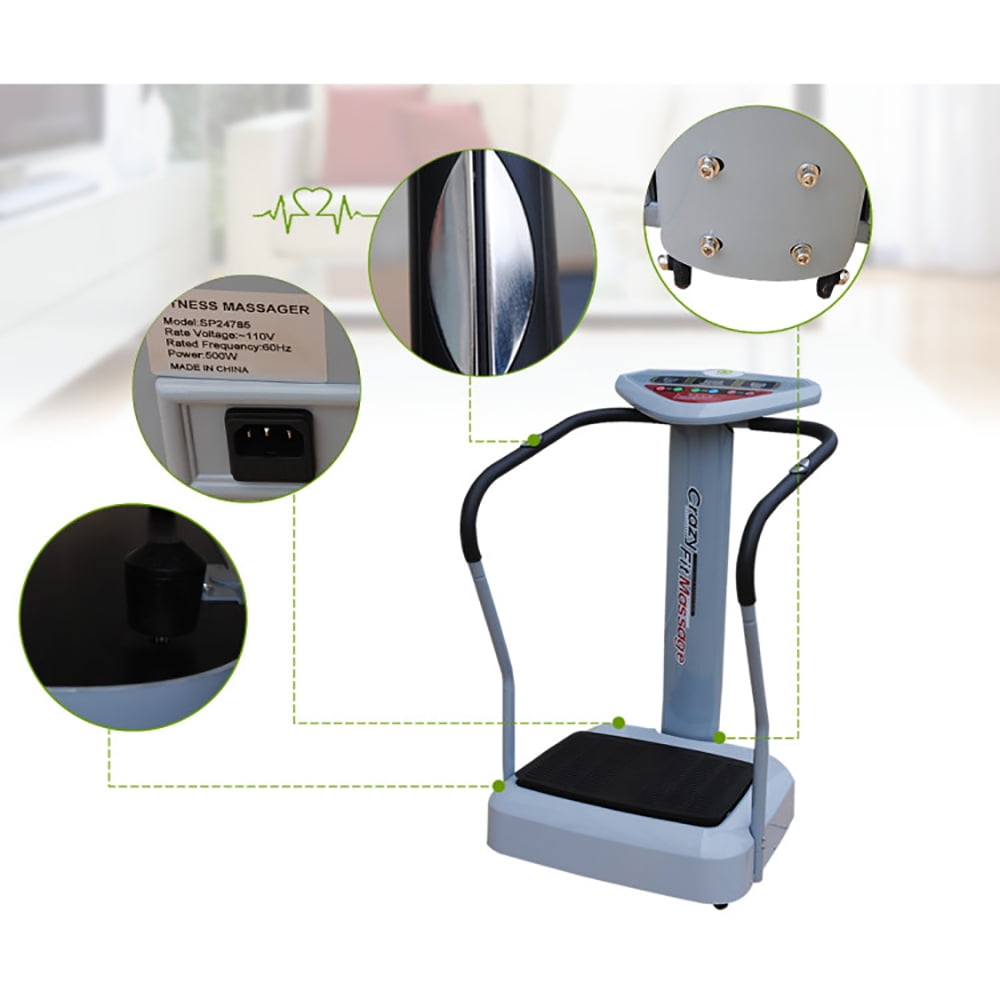massage vibration machine price Spaco 500 W Whole Body Vibration Crazy Fit Massage Plate Machine, Vibrating  Plate Exercise Machine, Vibration Platform Machines