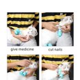 thumbnail image 4 of WarmTown Silicone Cat Shoes Anti‑Scratch Cat Shoes Pet Anti-Biting Bath Washing Foot Cover Adjustable Cat Claw Covers, 4 of 8