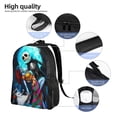 thumbnail image 4 of Nightmare Before Noël Sacs à Dos pour Enfants Sac d'École Sac à Dos Décontracté pour Voyage Randonnée, 4 of 5