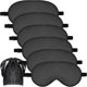 thumbnail image 1 of 2025 Latest Model 6 Pieces Natural Silk Sleep Mask Soft Eye Mask Adjustable, 1 of 5