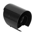 thumbnail image 2 of Modificación de la punta del tubo de escape de fibra de carbono de 54 mm a 114 mm para Suzuki Swift Sports 18-20 (negro, lados rectos y brillantes), 2 of 10