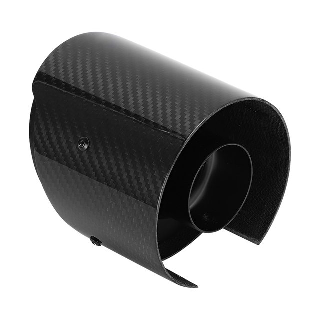 Tubo de escape de fibra de carbono, tubo de escape de fibra de carbono de 54 mm a 114 mm para garganta de cola Suzuki construida para precisión