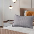 thumbnail image 7 of Yarn Brushed Quilted Quilted Pillowcase 48x74cm Pillow Core Protective Cover Is Non-slip Machine Washable Dirt-proof And Soft And, Dark gray, 7 of 7