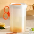 thumbnail image 2 of 2.2L Water Pitcher with Removable Lid, Easy Clean Heat Resistant Water Carafe with Handle, Water Filter for Fridge, Drink Organizer for Fridge Water Pitcher for Ice Tea and Homemade Juice, 2 of 9