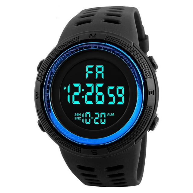 Fashion Multifunction Sports Watch Display Date Calendar Week Alarm Unisex Watch Sports Watch Boys Learning Watch Smart Watch Silicone Strap Sports Watch Elegant Sports Watch Chronograph Elastic Strap