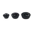 thumbnail image 2 of LC LICTOP 3Pcs Rubber Sink Plug with Hanging Ring Water Stopper Prevent Draining for Kitchen and Bathroom Black, 2 of 6