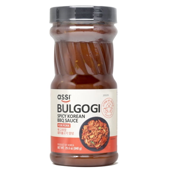 assi Korean Hot B.B.Q Sauce for Pork, 32 Ounce