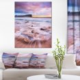 thumbnail image 1 of Fascinating Seashore with White Waters - Large Seashore Canvas Print, 1 of 3