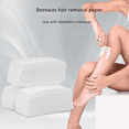 thumbnail image 3 of 500 Pcs Depilatory Nonwoven Cloth for Face Neck Arm Leg Body Hair Removal Wax Paper, 3 of 7