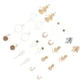 thumbnail image 4 of 12 Pairs Retro Earrings Elegant Ear Dangles Chic Ear Drops Ear Jewelries, 4 of 8